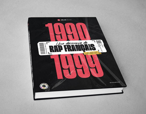 Photographie du livre 1990-1999, une décennie de rap français de l'Abcdr du Son